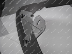 Snowmobile windshield one-piece with clamps (high), Product Code 50-20-7004, Polyurethane, Image №4