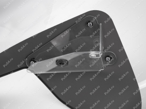 Snowmobile windshield one-piece with clamps (low), Product Code 50-20-70024, Polyurethane, Image №4