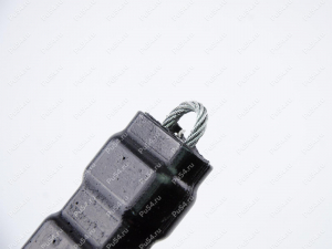 Snowmobile handlebar grab strap (steel core, no clamps), Product Code 33-00-8001, Polyurethane, PU54/M71/black, Image №2
