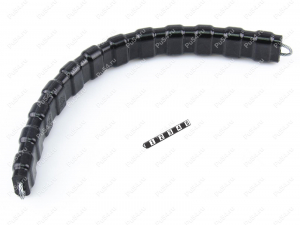 Snowmobile handlebar grab strap (steel core, no clamps), Product Code 33-00-8001, Polyurethane, PU54/M71/black, Image №1