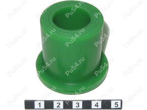 Spring bushing, rear suspension, Product Code 2-10-090, Polyurethane, PU54/M80/зеленый, Image №1