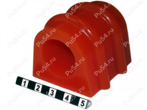 Stabilizer bushing, front suspension, ID=24 mm, Product Code 12-01-2936, Polyurethane, Image №1