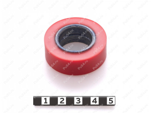 Ролик D 41 x d 28 x H 14 (восстановление), Product Code 333-01-1100, Polyurethane, PU54/K65/красный, Image №1