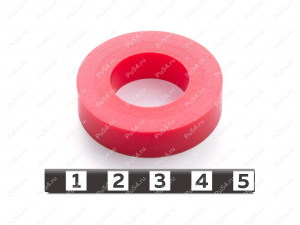 Кольцо прямоугольного D37 x d20 x H9, Product Code 33-01-1963, Polyurethane, PU54/K65/красный, Image №1