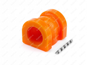 Stabilizer bushing, front suspension,  ID = 29,5 mm, Product Code 7-01-100, Polyurethane, PU54/M72/оранжевый, Image №1