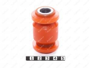Сайлентблок передний рычага передней подвески, Product Code 40-06-026, Polyurethane, PU54/M72/оранжевый, Image №1