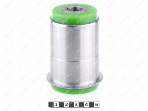Lower control arm rear silent block, front suspension., Product Code 24-06-1311, Polyurethane, Image №1