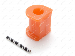 Втулка заднего стабилизатора, ID=18.5mm, Product Code 21-01-998, Polyurethane, PU54/M72/оранжевый, Image №2