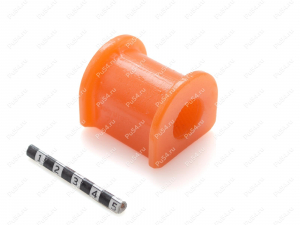 Втулка заднего стабилизатора, ID=18.5mm, Product Code 21-01-998, Polyurethane, PU54/M72/оранжевый, Image №1