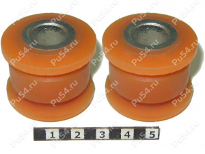 Steering rack silent blocks set (without cushion, 2 pcs)., Product Code 1-20-229-2, Polyurethane, Image №1