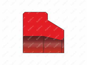 Грязесъемник 55x65/60.5x5/7  DA102 55*65/60.5*5/7, Product Code 70-02-2140, Polyurethane, PU54/M92/красный, Image №1
