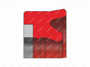 Манжета штока 35x45x8 (L=9), аналог K32-035 KASTAS, Product Code 70-00-600501, Polyurethane, POM+PU92M, Image №1