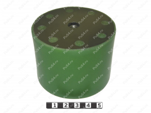 Vibration mout (armored), Product Code 33-01-610, Polyurethane, PU54/M80/зеленый, Image №1