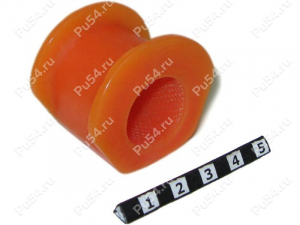 Stabilizer bushing, front suspension, ID =21,5 mm, Product Code 9-01-2929, Polyurethane, Image №1