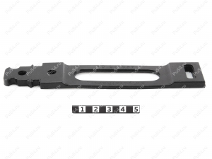 Belt for attaching the license plate to the snowmobile, improved, Product Code 50-00-059, Polyurethane, PU54/M72/черный, Image №1