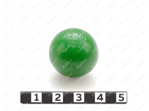 Gas/oil pipeline cleaning ball, Product Code 62-65-025, Polyurethane, PW54/K72/светло-оранжевый, Image №1