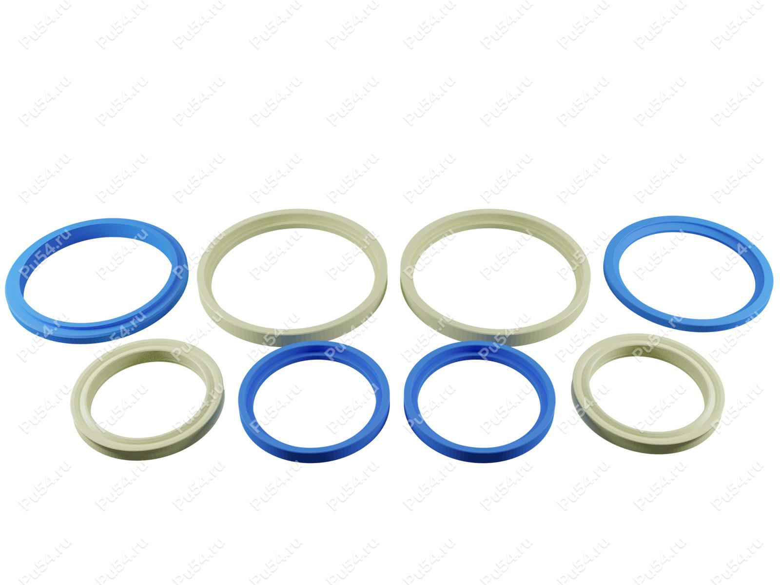 Hydraulic cylinder seals set, Product Code 78-20-003, Polyurethane, Image №1