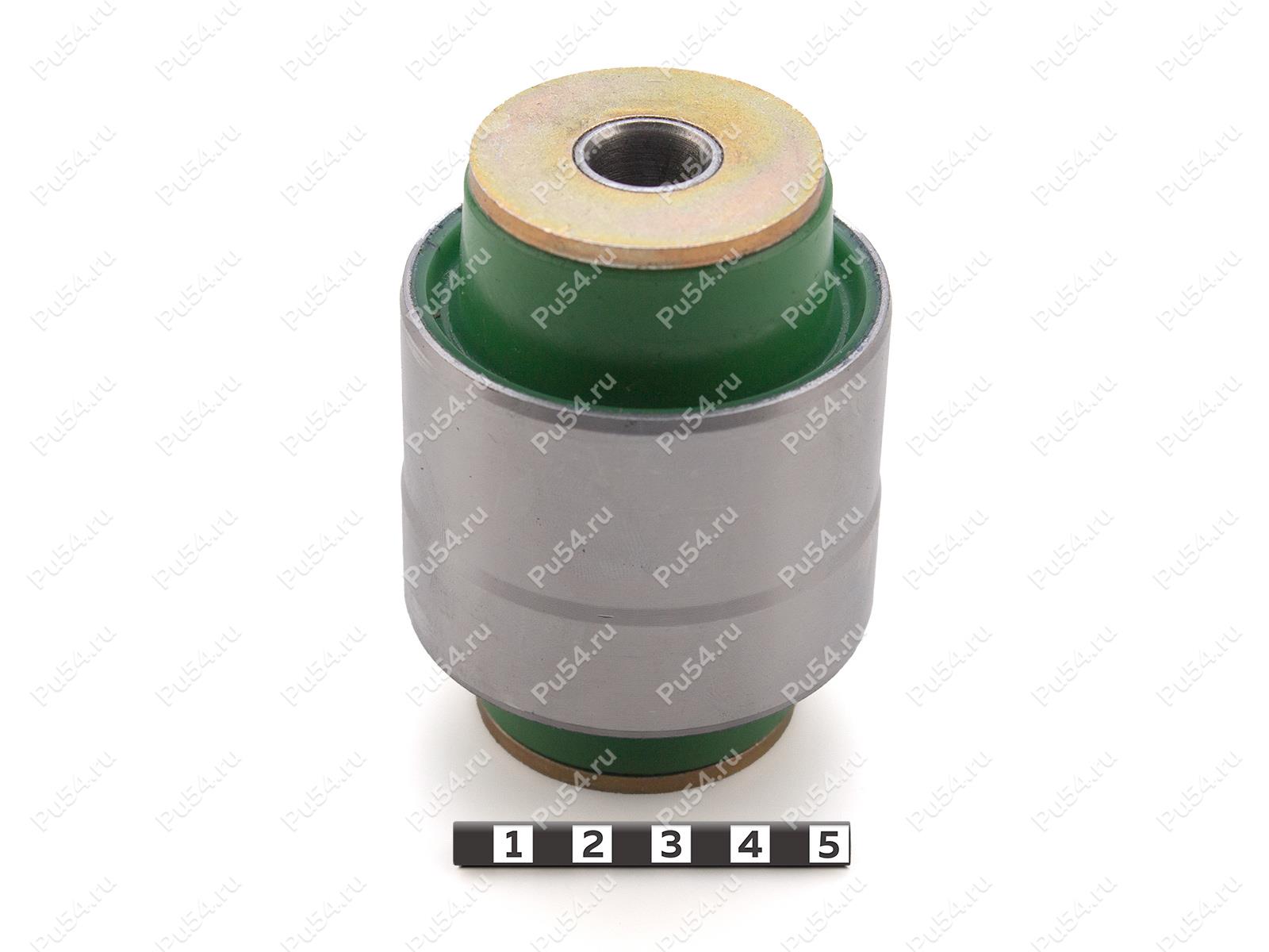 Сайлентблок продольного рычага задней подвески, запрессованный, Product Code 9-06-6531, Polyurethane, PU54/M80/зеленый, Image №1