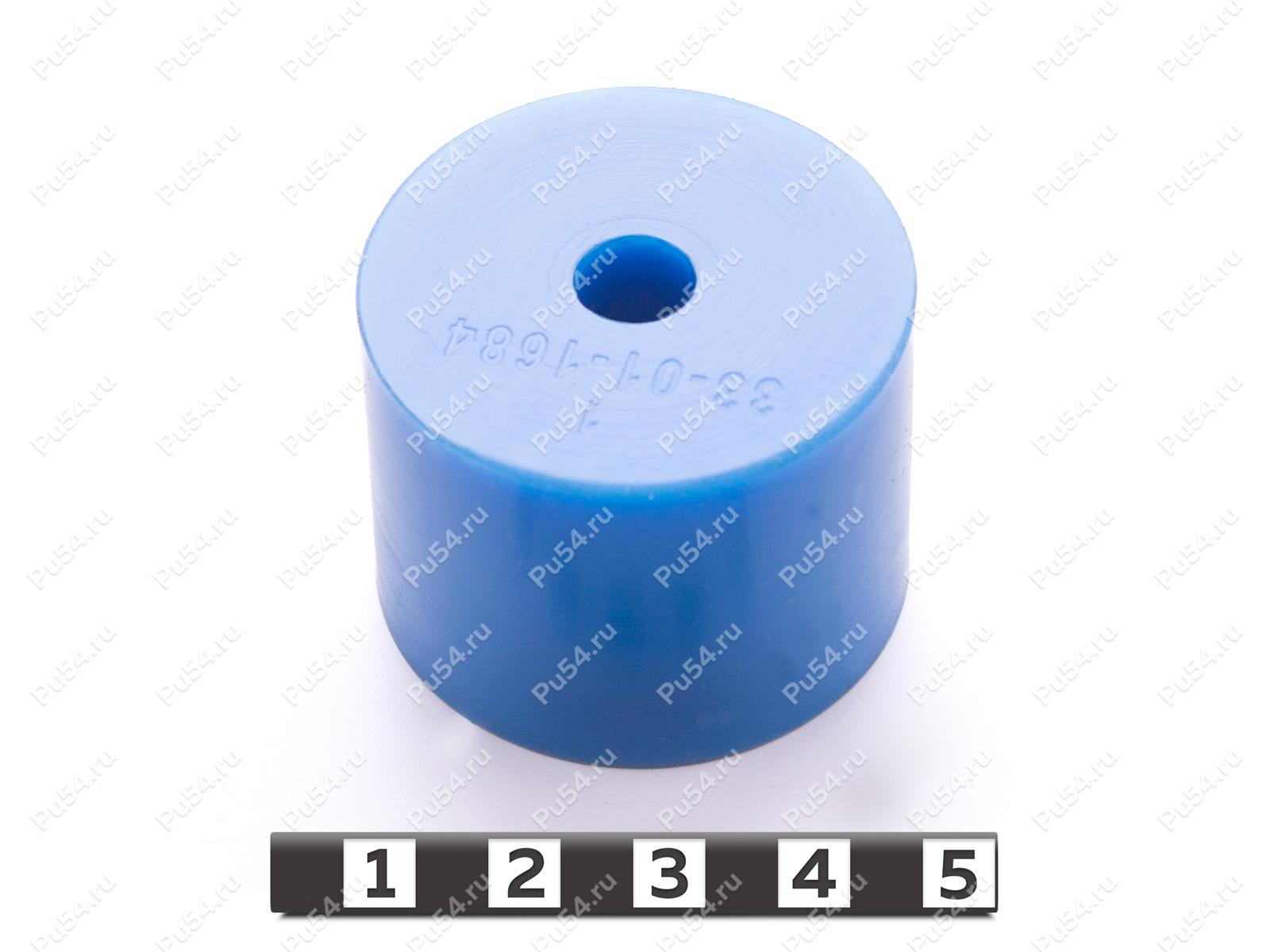 Ролик D40 x d 8.8 x H 30, Product Code 33-01-1684, Polyurethane, PU54/M87/синий, Image №1