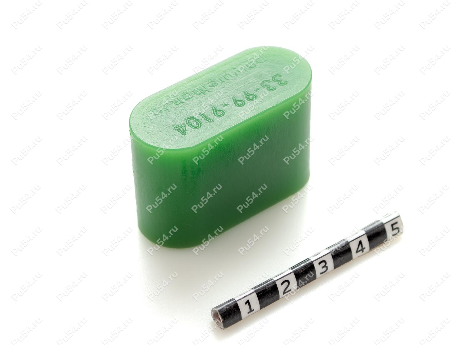 Эластичный элемент муфты HADEFLEX FW, FNW (DESCH),  аналог F8-9P, F8-9L, Product Code 33-99-9104, Polyurethane, PU54/M80/зеленый, Image №1