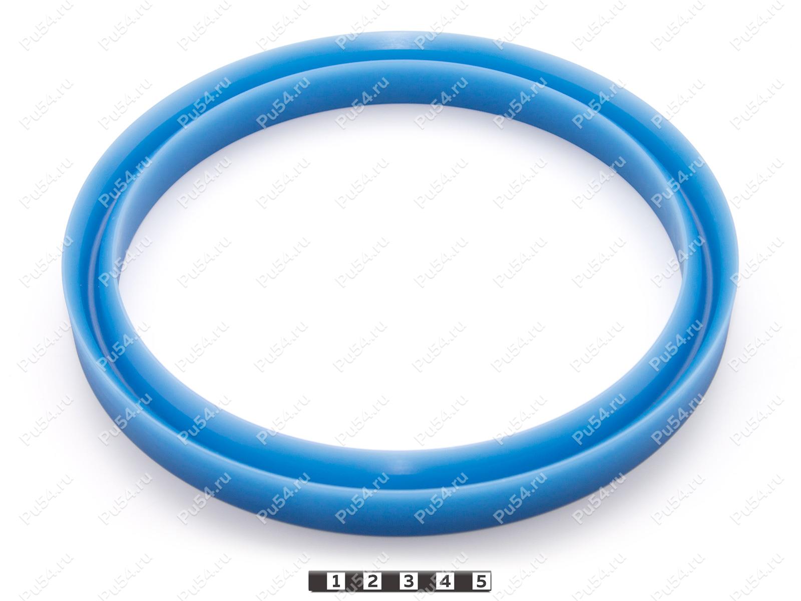 Манжета 180/210*20, Product Code 33-78-109, Polyurethane, PU54/M87/синий, Image №1