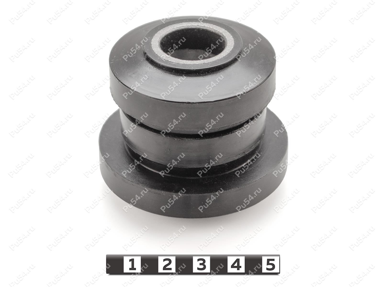 Сайлентблок, Product Code 31-06-077, Polyurethane, PU54/M80/черный, Image №1