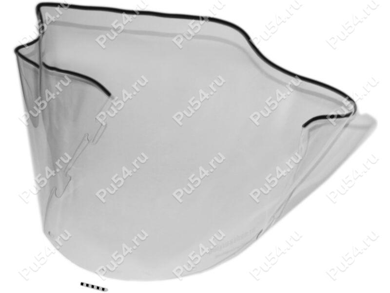 Snowmobile windshield (46 sm - height, 2 mm - depth, PC), Product Code 50-44-432Pc, Polyurethane, Image №1