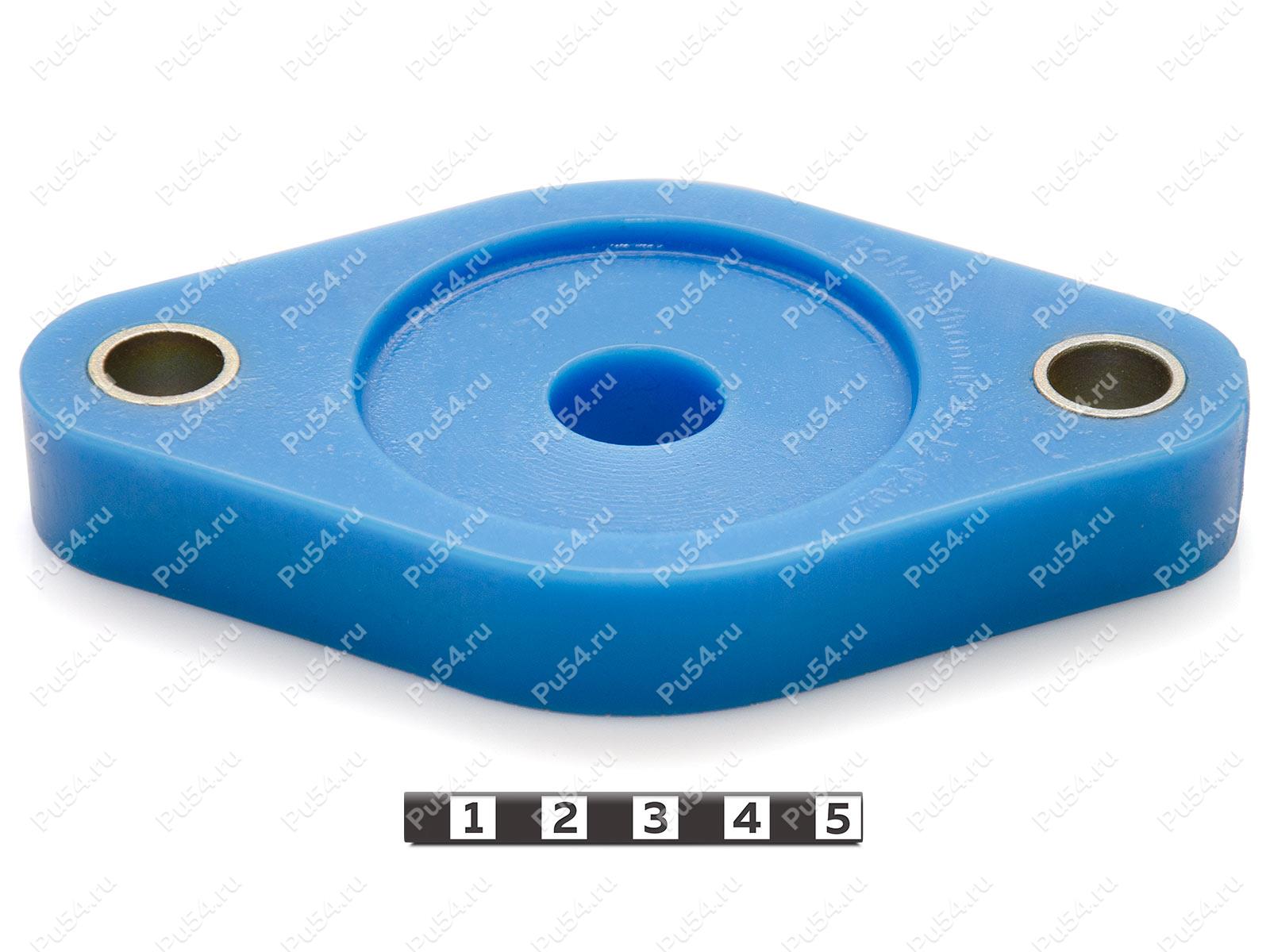Проставка опоры заднего амортизатора 20мм, Product Code 12-12-0202, Polyurethane, PU54/M87/синий, Image №1