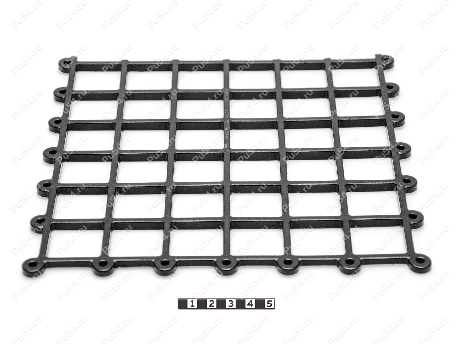 Net-pocket (small)., Product Code 33-17-0101, Polyurethane, PU54/M72/оранжевый, Image №1