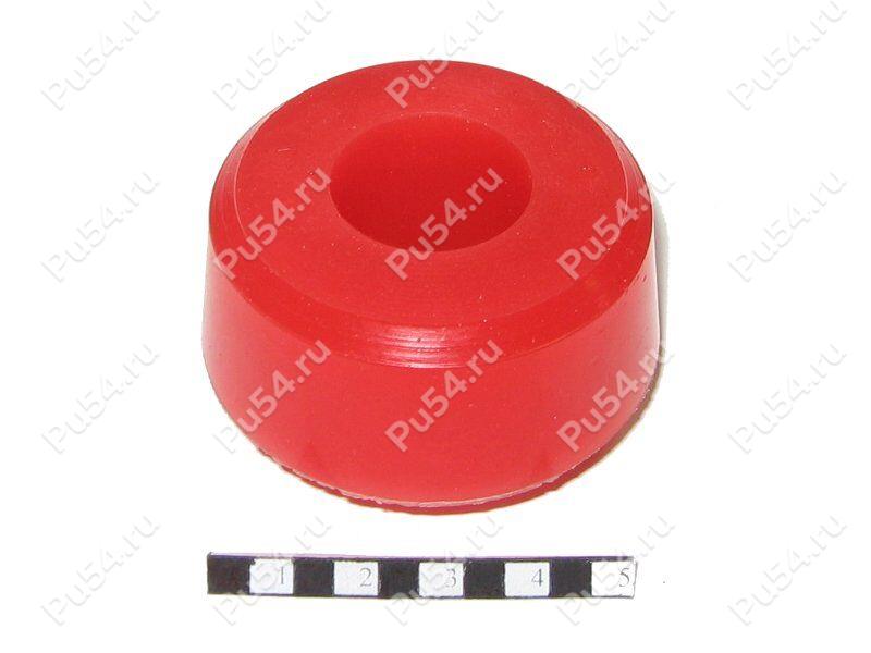 Trailing arm bushing, rear suspension (body), Product Code 3-11-1185, Polyurethane, PU54i/K72/темно-оранжевый, Image №1