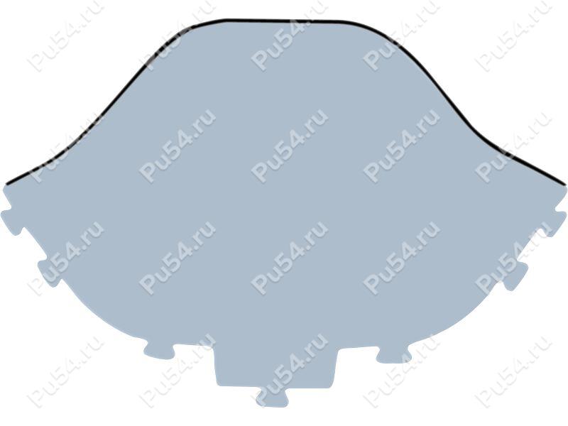 Snowmobile windshield, Rys 119, Product Code 50-44-436Pc, Polyurethane, Image №1
