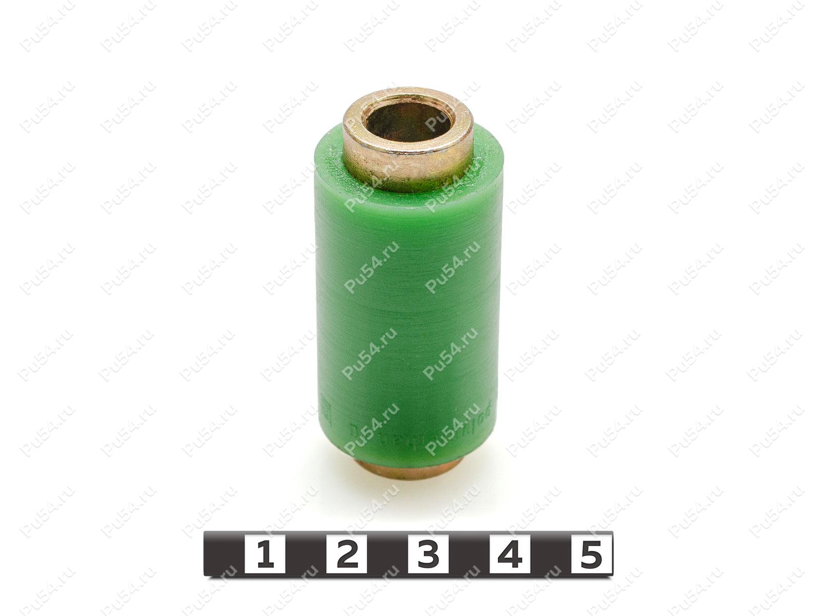 Сайлентблок рамы для одиночного седла, Product Code 55-06-019, Polyurethane, PU54/M80/зеленый, Image №1