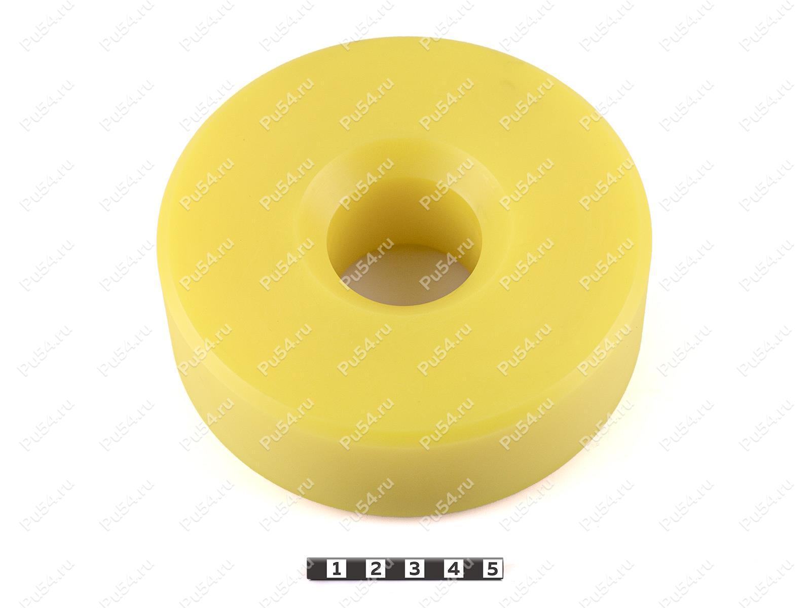 33-78-003 Амортизатор в домер СМВ 130*41*43,1, Product Code 33-78-003, Polyurethane, PU54/M95/желтый, Image №1