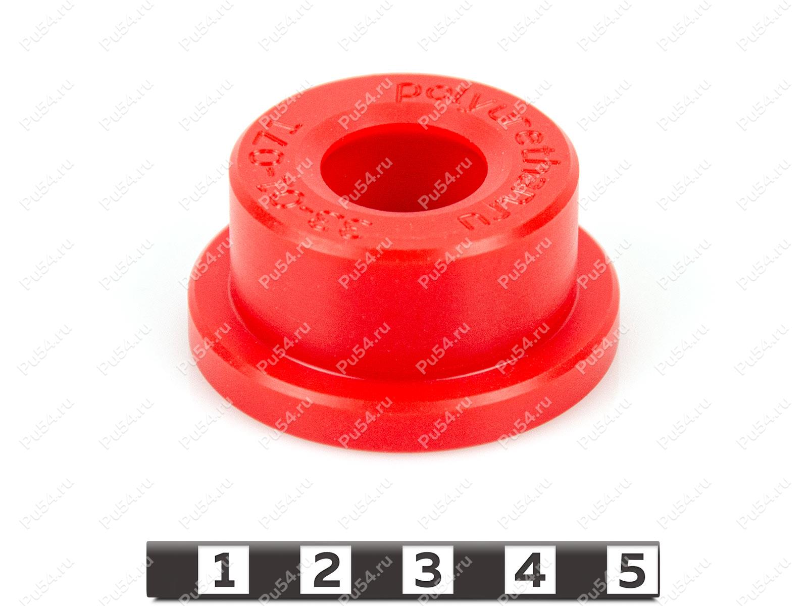 Колпачок-ножка на болт М16, Product Code 33-01-071, Polyurethane, PU54/M92/красный, Image №1