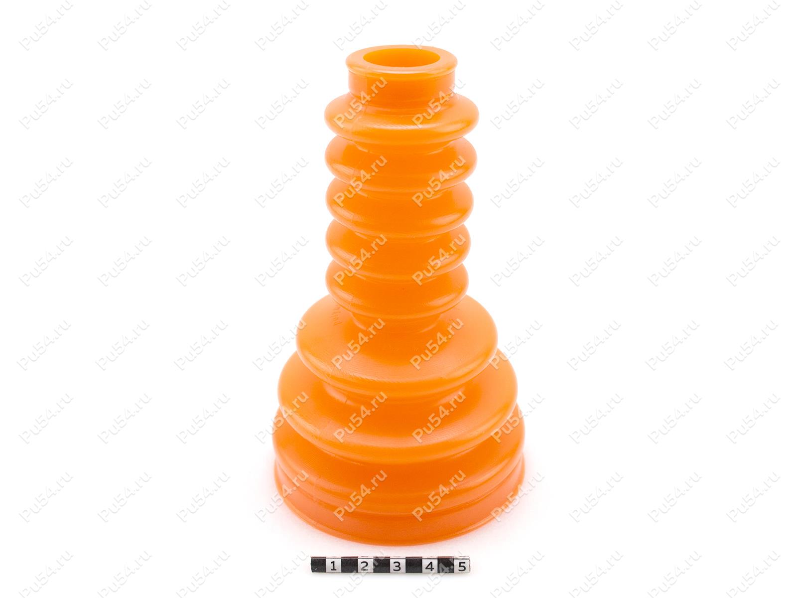 Пыльник ШРУСа внутреннего переднего приводного вала, Product Code 21-05-001, Polyurethane, PU54/M72/оранжевый, Image №1