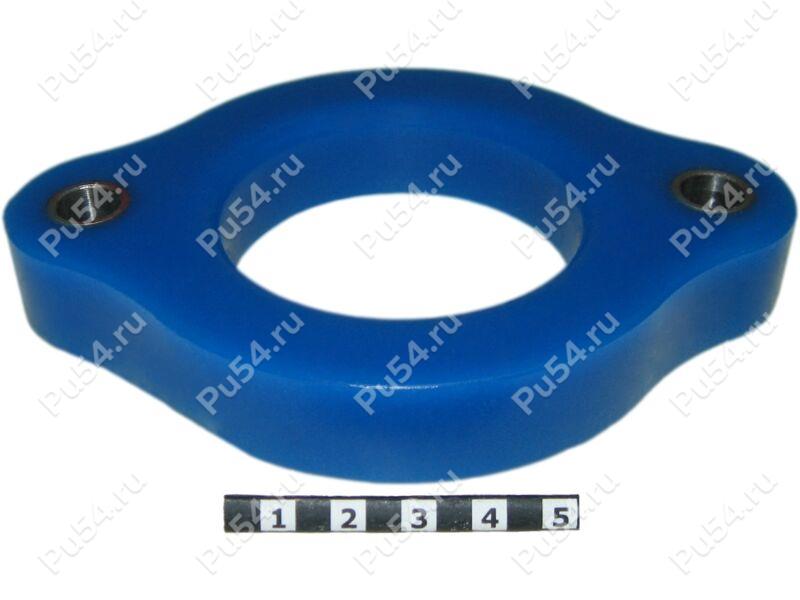 Shock absorber strut spacer, 20 mm, Product Code 3-12-0162, Polyurethane, Полипропилен со втулками синий, Image №1