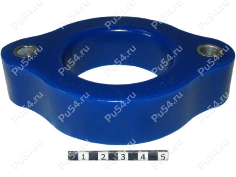 Rear shock absorber strut spacer, 30 mm, Product Code 3-12-0163, Polyurethane, Полипропилен со втулками серый, Image №1