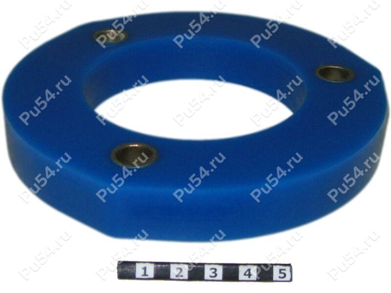 Shock absorber strut spacer,front suspension, 20 mm, Product Code 3-12-0192, Polyurethane, Полипропилен со втулками синий, Image №1