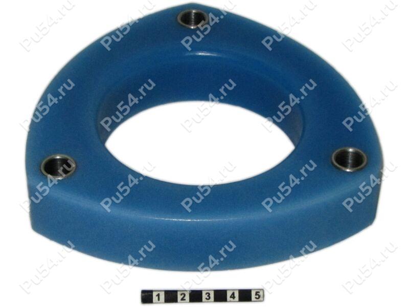 Front shock absorber strut spacer, 30 mm, Product Code 3-12-0213, Polyurethane, PU54/M87/синий, Image №1