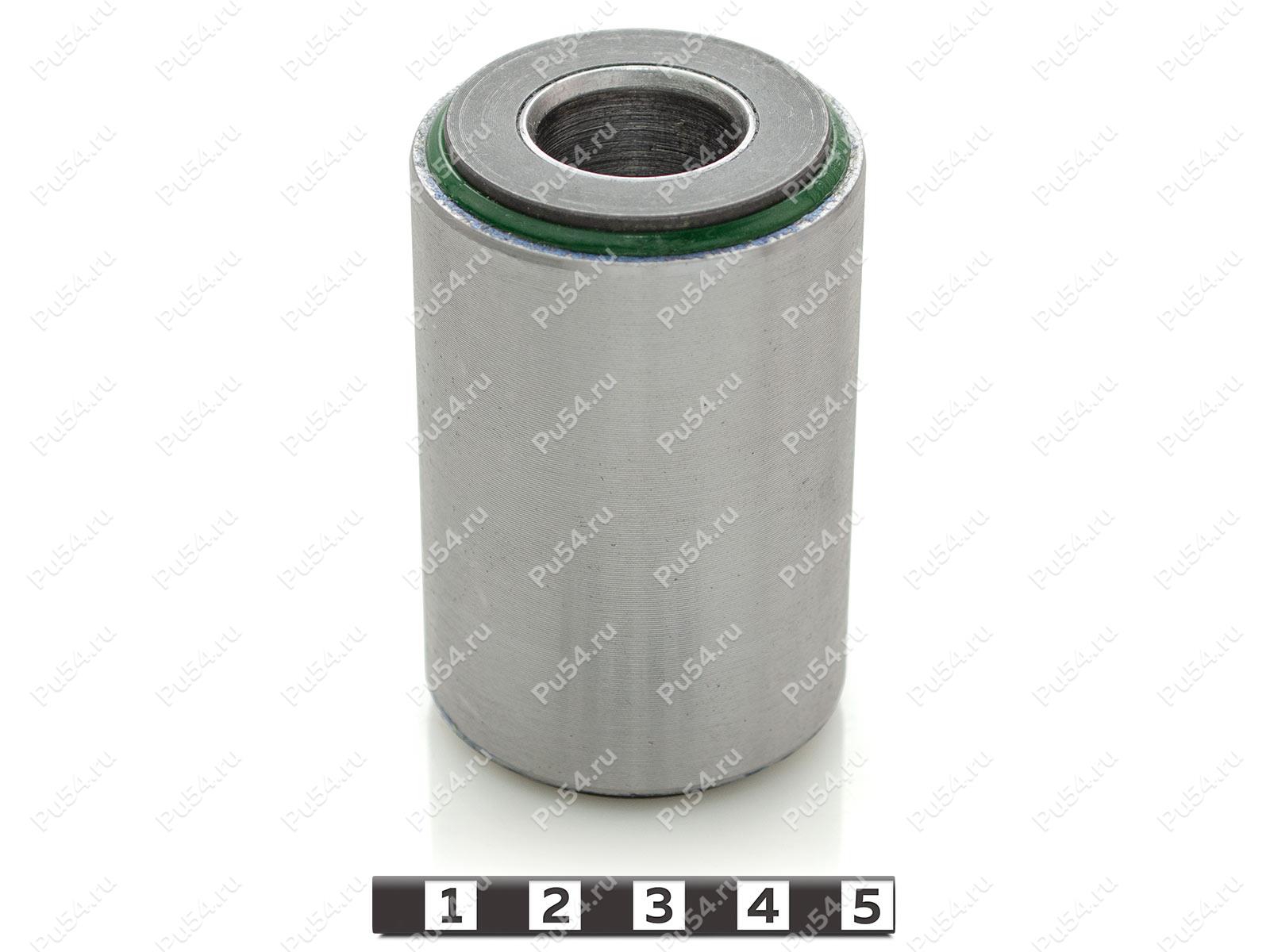 Сайлентблок D 45 х d 20 x H 70 запрессованный, Product Code 33-06-9081, Polyurethane, PU54/M80/зеленый, Image №1