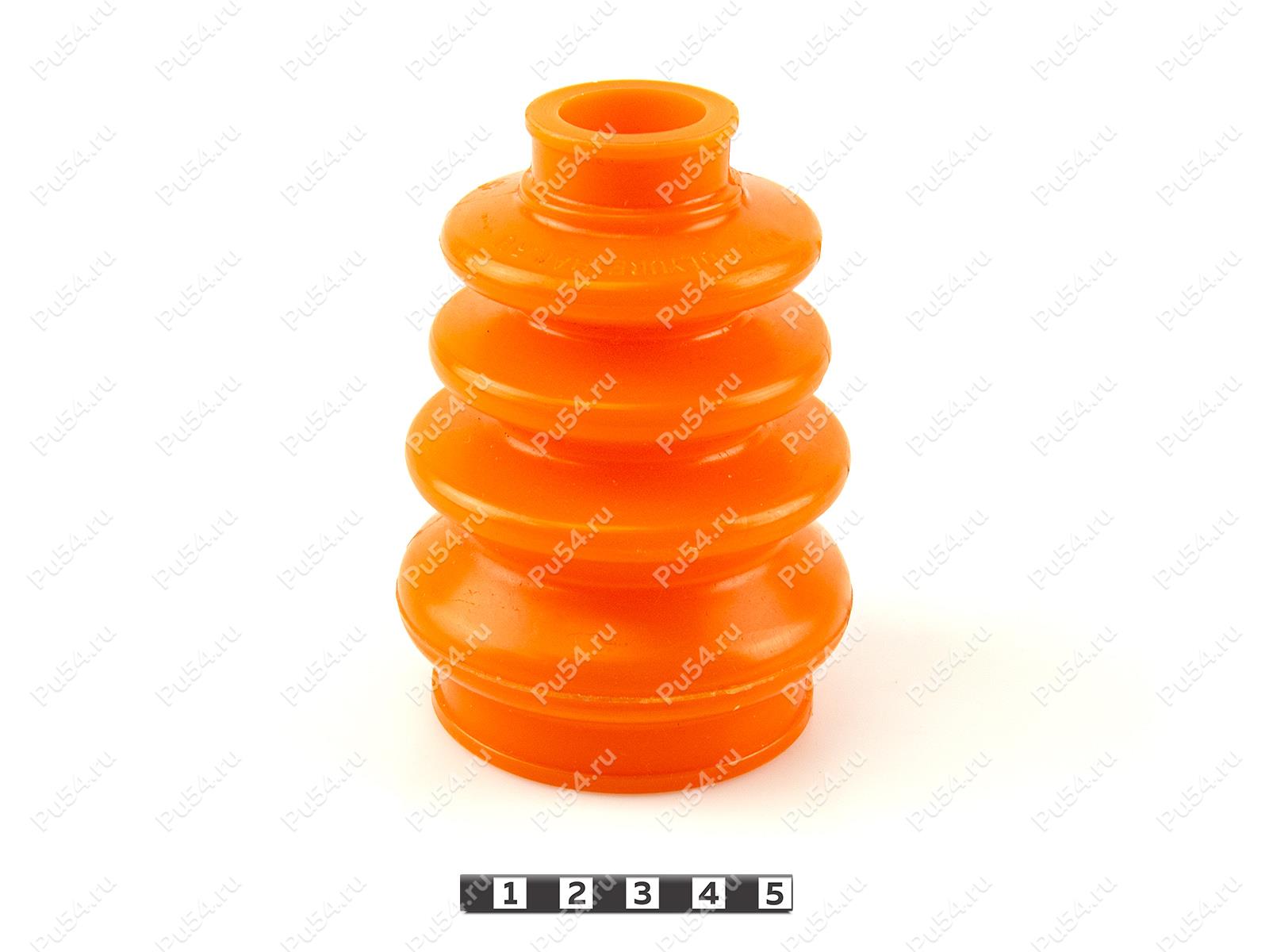 CV-joint dust boot (inner), front suspension, Product Code 24-05-015, Polyurethane, PU54/M71/orange, Image №1