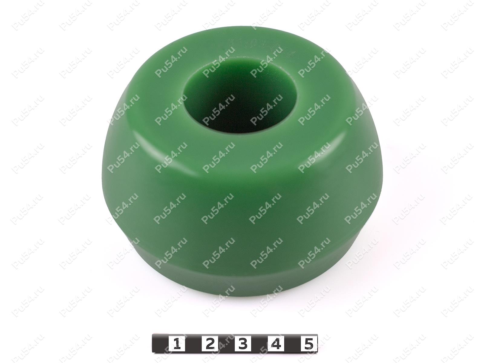 Подушка амортизатора НЕФАЗ, Product Code 31-03-014, Polyurethane, PU54/M80/зеленый, Image №1