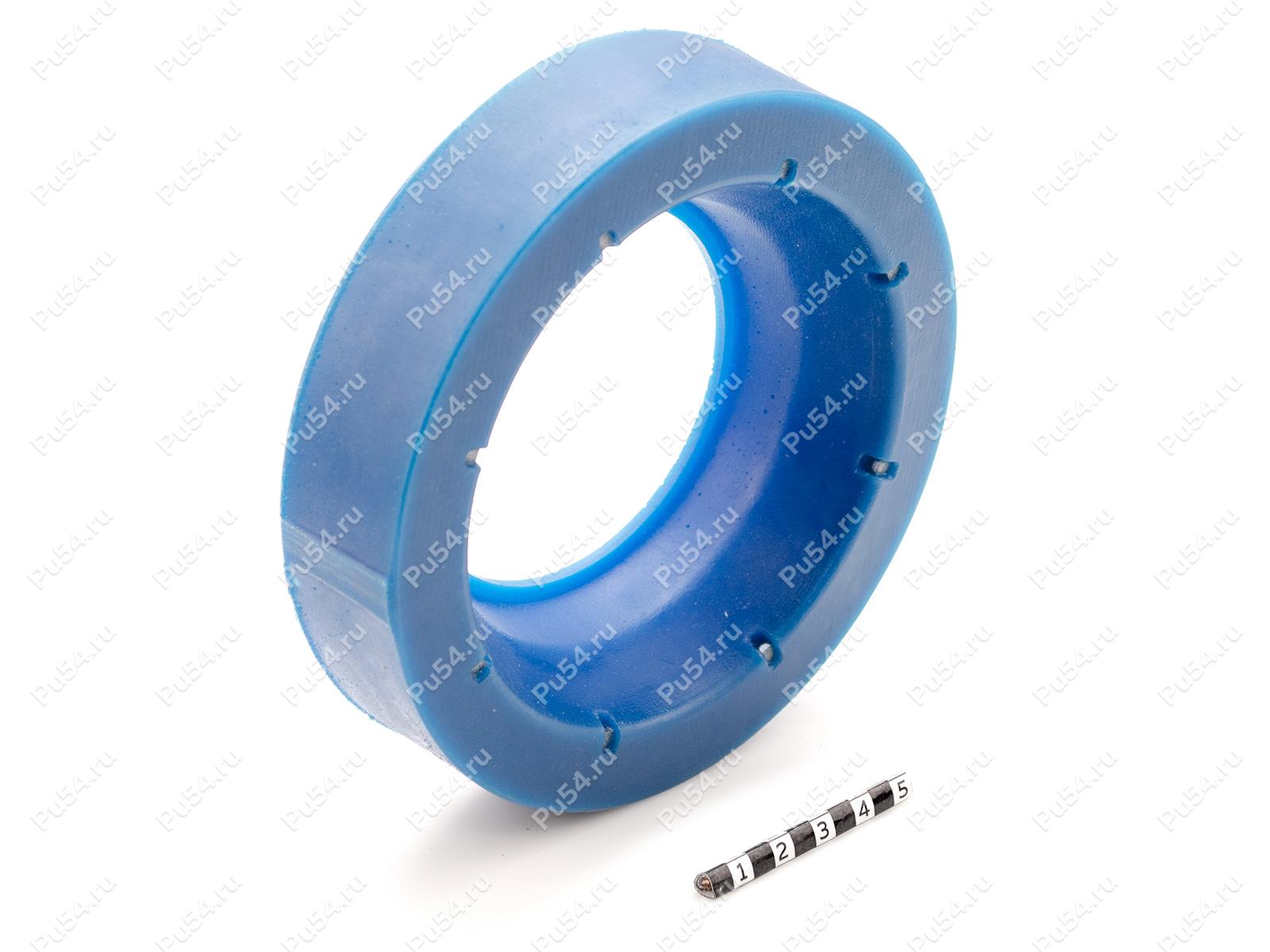 Upper spring spacer, front suspension, Product Code 19-12-3310, Polyurethane, PU54/M87/синий, Image №1