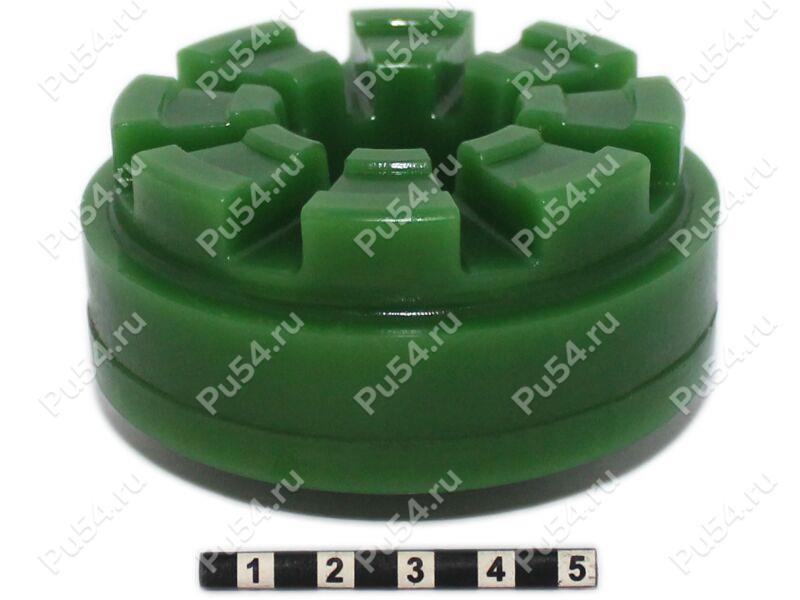 Rear shock absorber strut spacer (top), 20 mm, Product Code 2-12-0942, Polyurethane, PW54/K80/светло-зеленый, Image №1