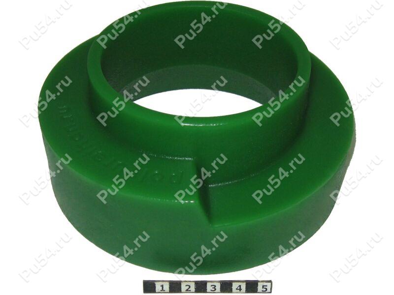 Spring spacer, rear suspension (lift +30 mm), Product Code 2-12-1023, Polyurethane, PW54/K80/светло-зеленый, Image №1