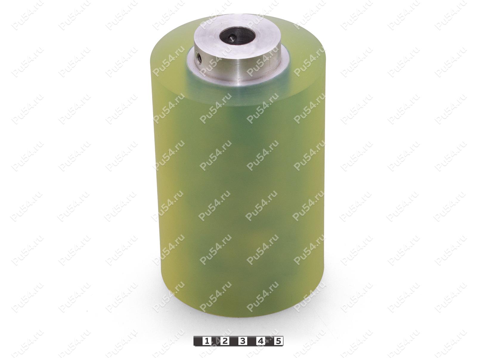 Вал большой D100 х d60 х H150 (восстановление), Product Code 333-01-1199, Polyurethane, PU54Q/E72/коричневый, Image №1