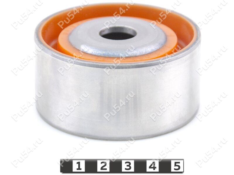 Underframe silent block for rear gear mounting, Product Code 3-12-996, Polyurethane, PU54/M71/orange, Image №1