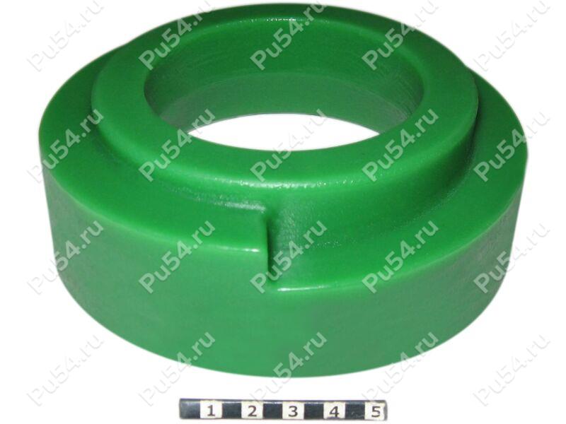 Spring spacer, rear suspension (lift +30 mm), Product Code 12-12-0113, Polyurethane, PW54/K80/светло-зеленый, Image №1