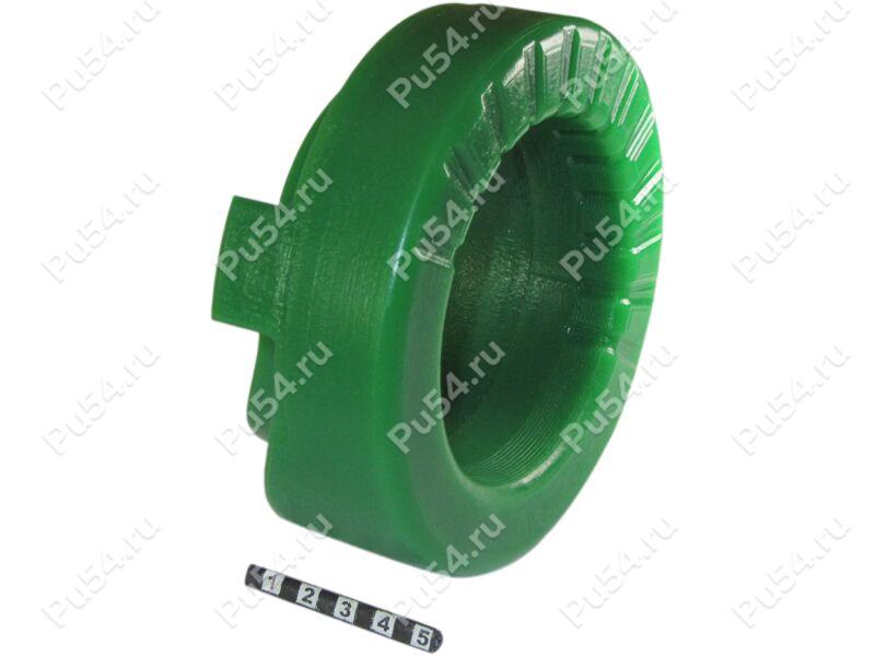 Spring spacer, rear suspension (lift +20 mm), Product Code 12-12-0122, Polyurethane, PU54i/K80/темно-зеленый, Image №1