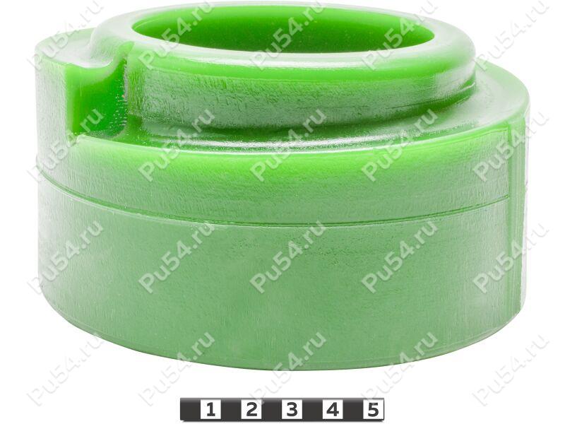 Spring spacer, rear suspension (lift +50 mm), Product Code 12-12-0145, Polyurethane, PU54i/K80/темно-зеленый, Image №1
